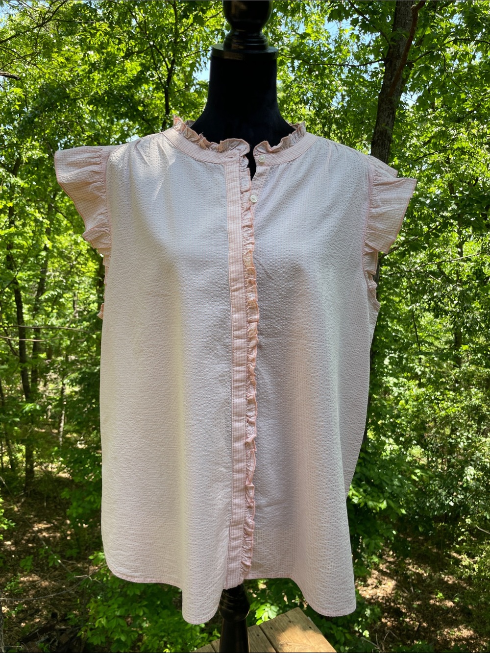 LOFT PEACHY ORANGE TOP Sz XXL